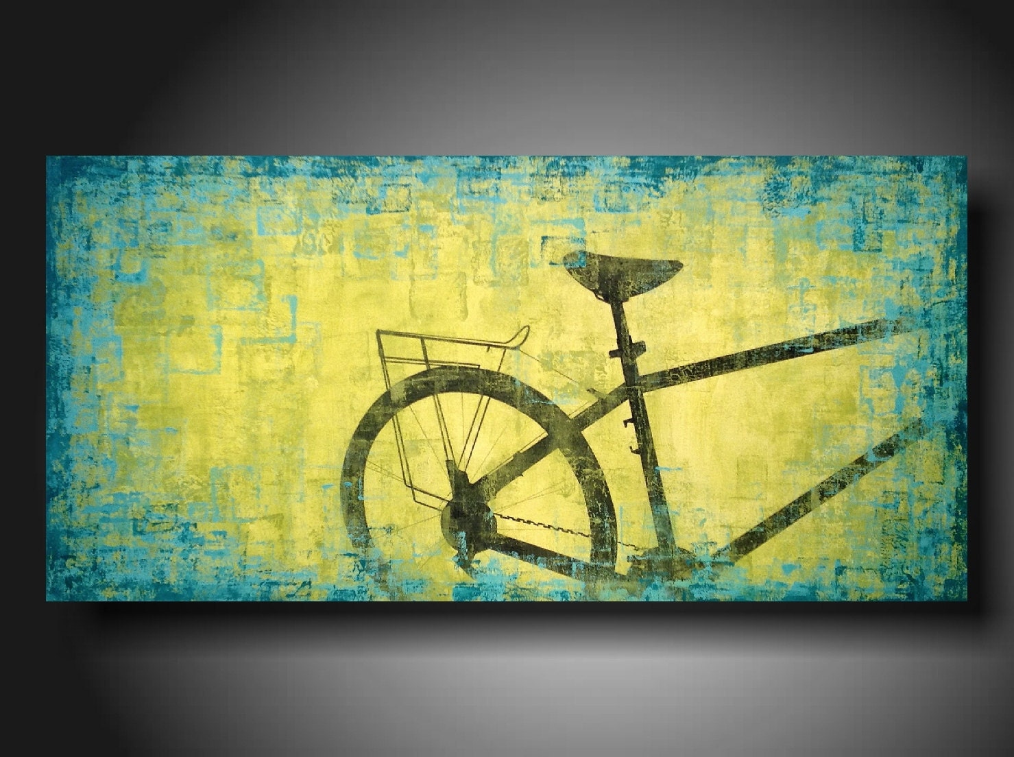 ORIGINAL Contemporary Fine Art Abstract Painting modern 48 X 24 Inches ------- Move Ahead---Custom