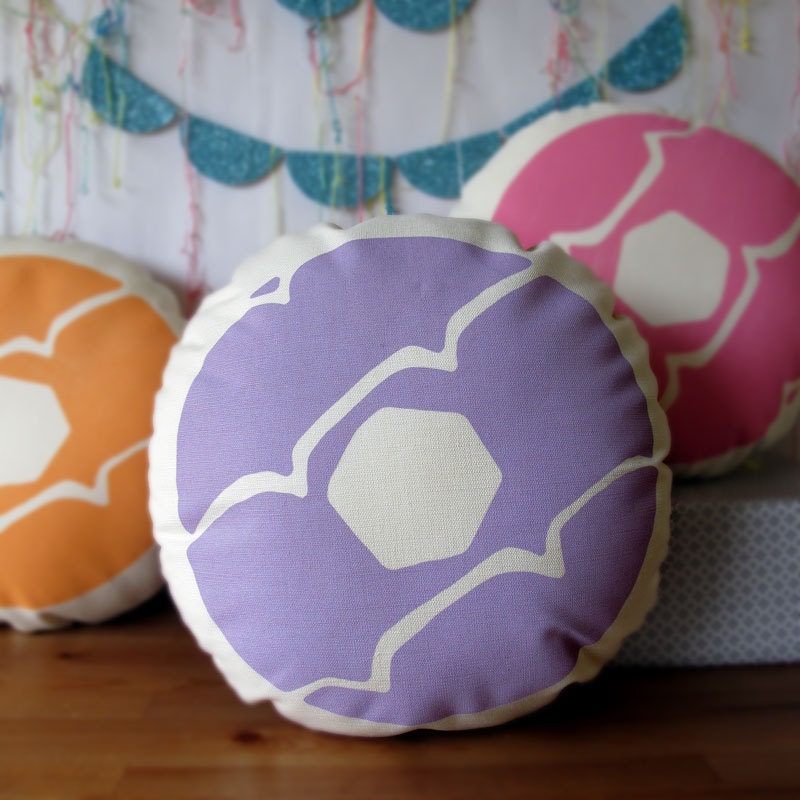 LILAC Iced Ring Screen Printed Cushion