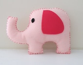 Jessie, the Pink Elephant plush toy