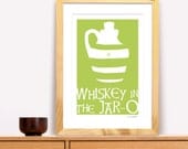 Whiskey In The Jar Modern Trad Poster