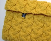 Knitting PATTERN - Sunny Laptop Sleeve