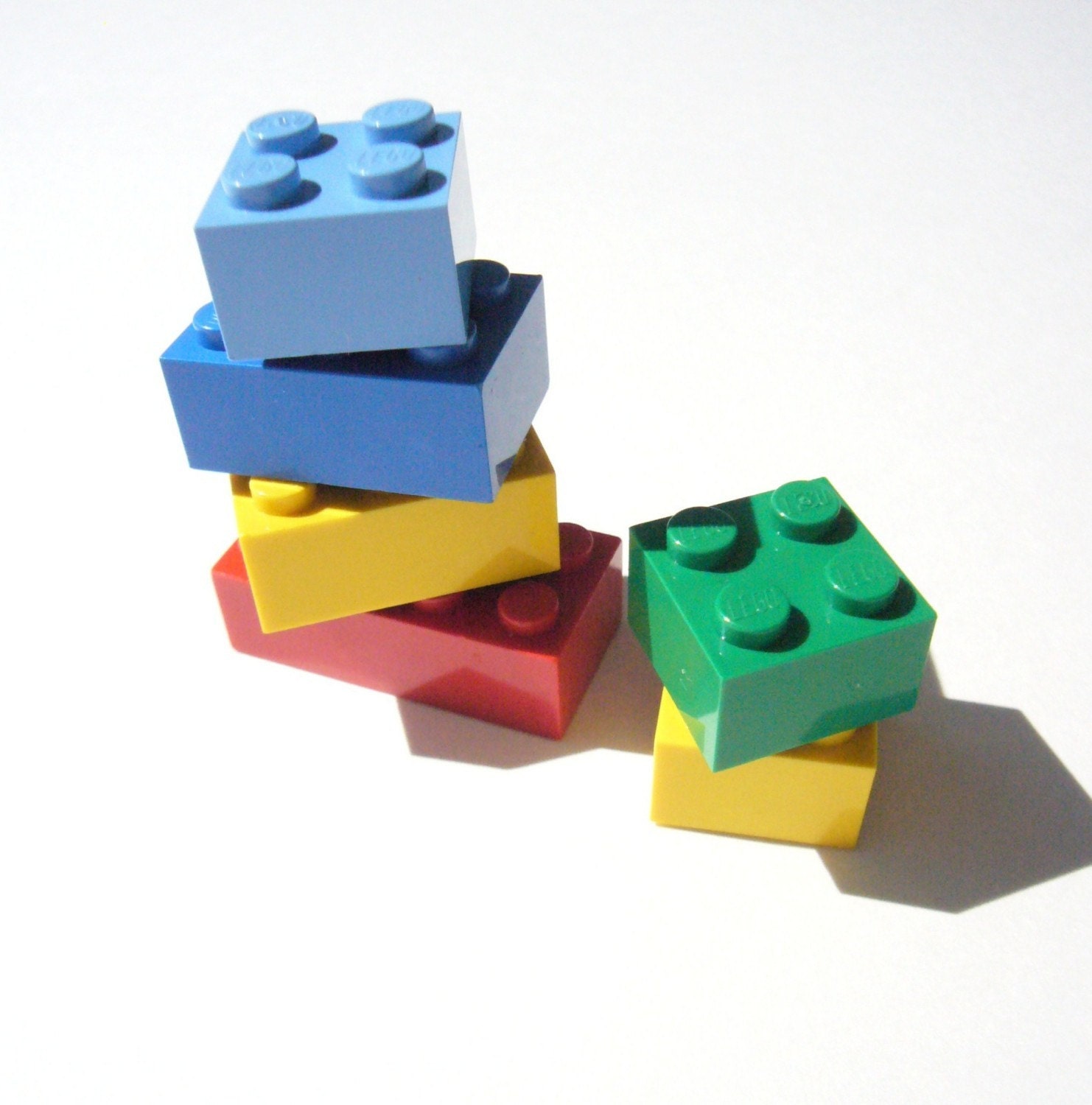 LEGO Brick Magnets, set of 6