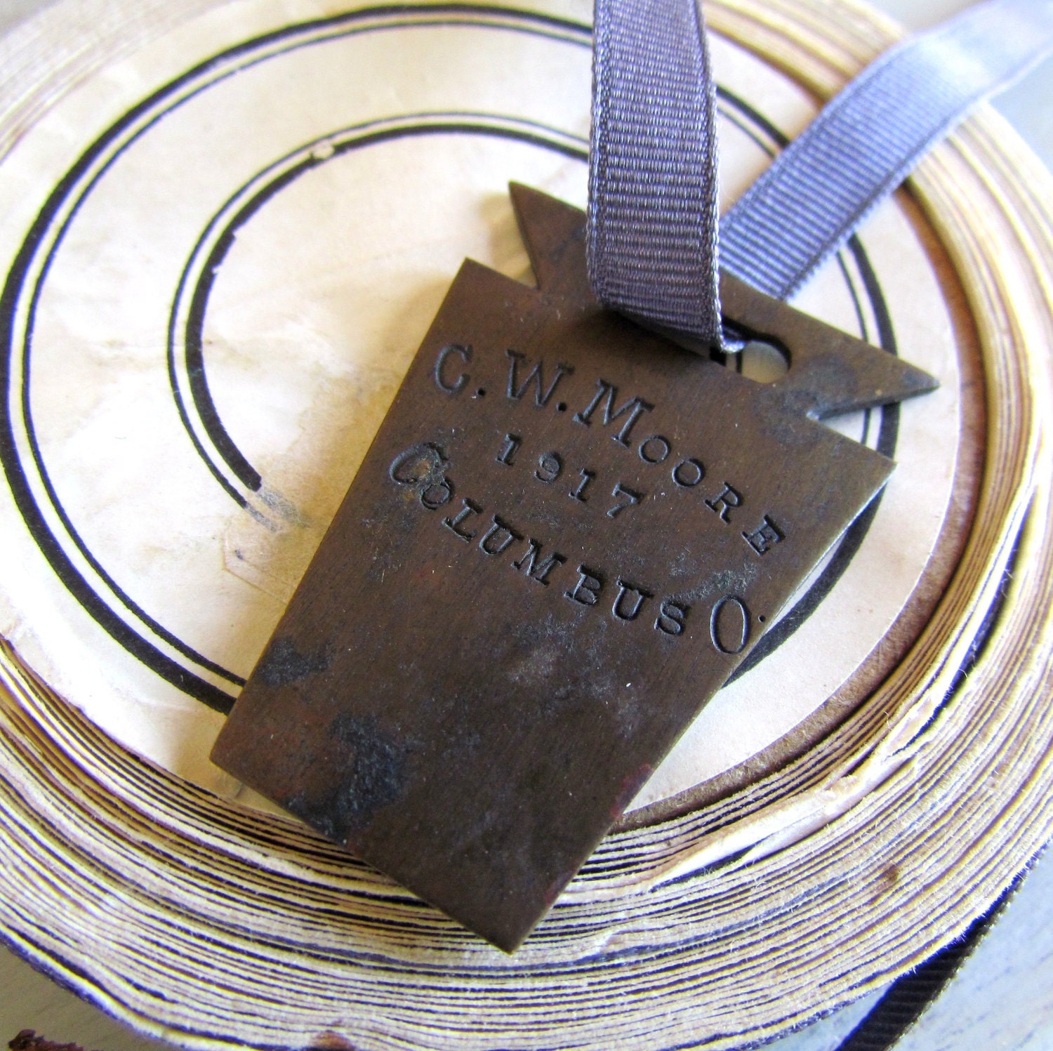 Vintage Medal 1917 Columbus Ohio