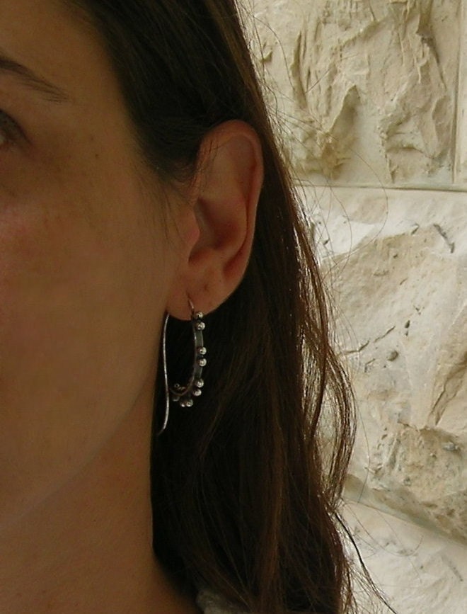 Angel's Wings,  Sterling Silver Earrings