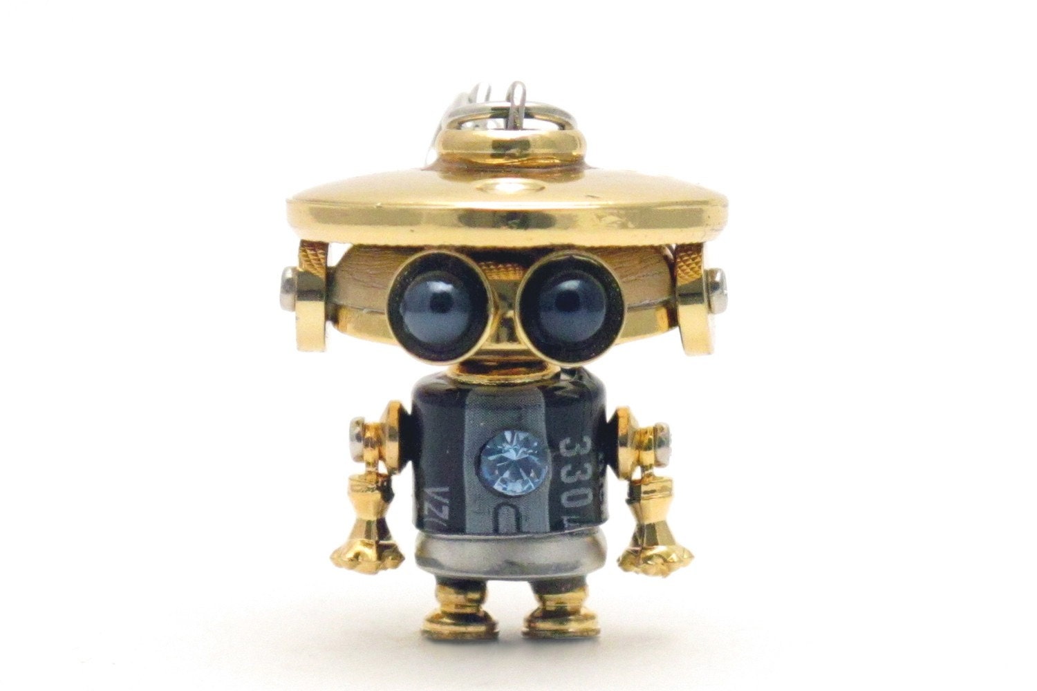 Picobaby the Professor (L-099-2) - The cheerful robotic pendant