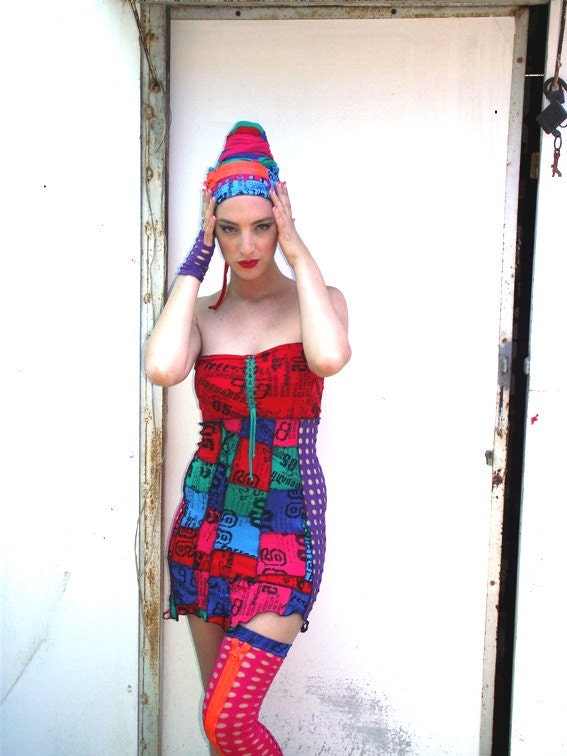 unique and one of a kind summer mini dress