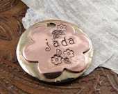 Pet ID Tag Flower