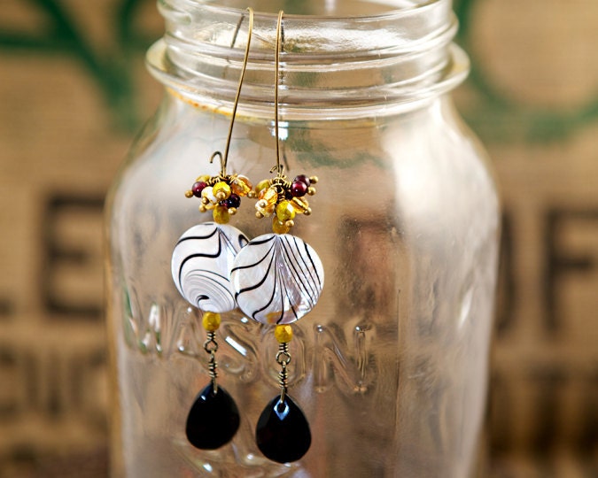 Midnight in the Ballroom Earrings