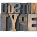Custom Vintage Wood Type Letter Set DEPOSIT