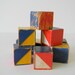 9 block set of nautical signal code flag pattern blocks