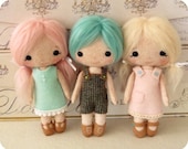 Cotton Candy Dolls pdf Pattern