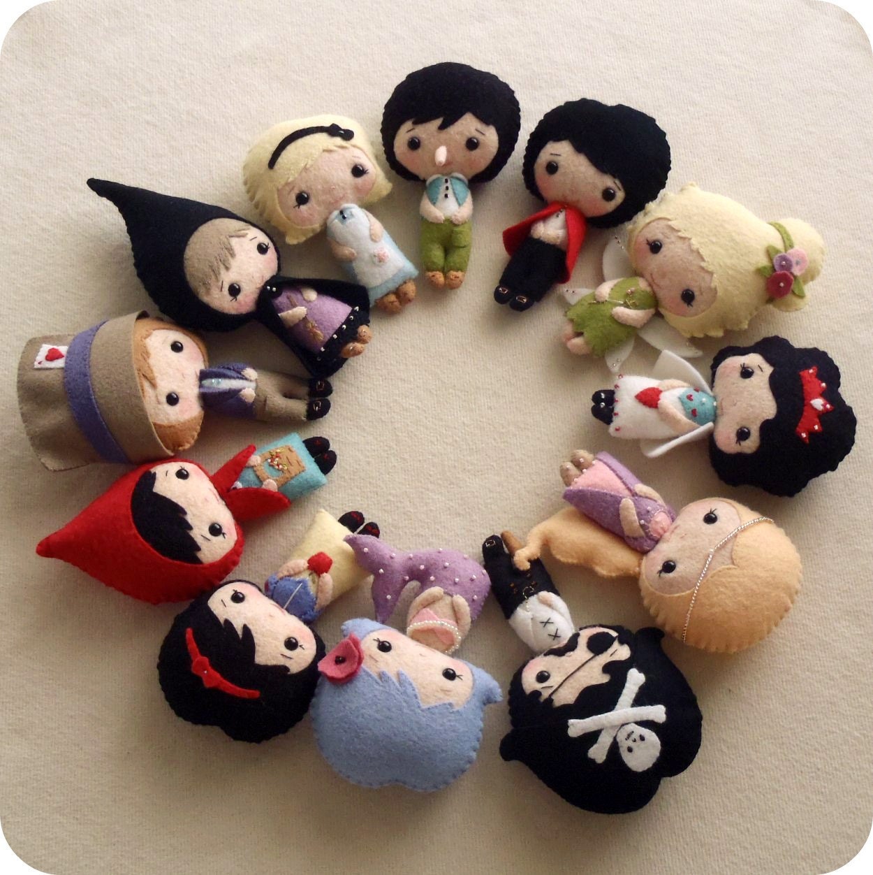Fairy Tale Dolls pdf Patterns - You Choose Two