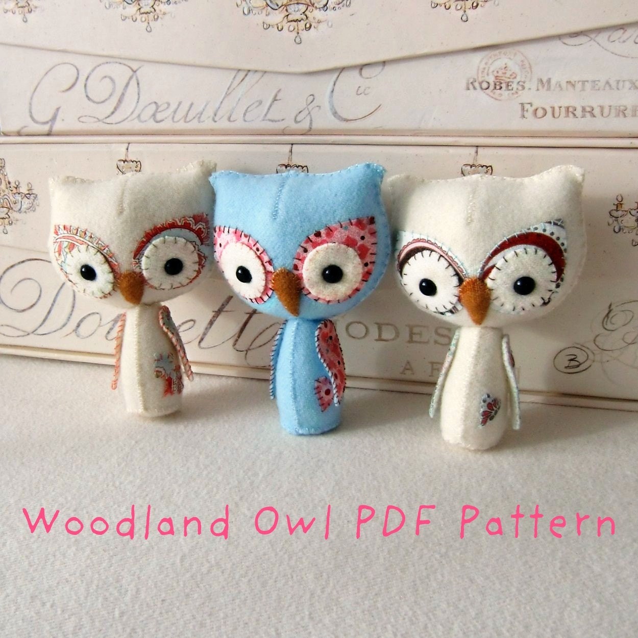 Woodland Owl PDF Pattern