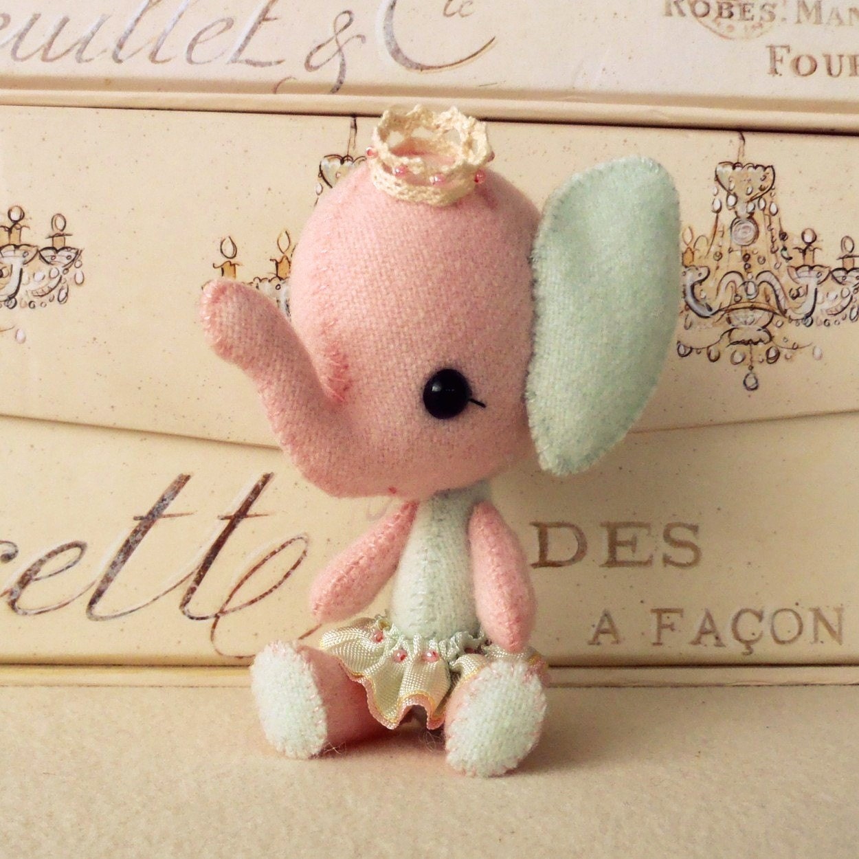 Circus Stuffling PDF Pattern - Elephant