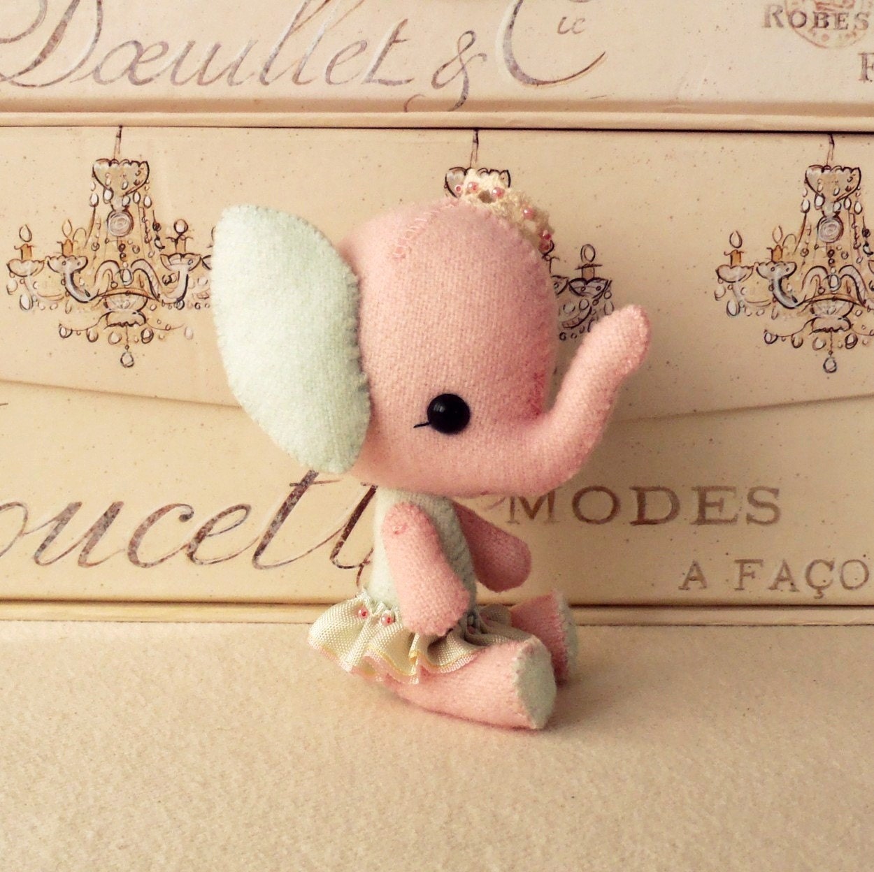 Circus Stuffling PDF Pattern - Elephant