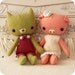 Pocket Pals - Piggy and Kitty PDF Pattern