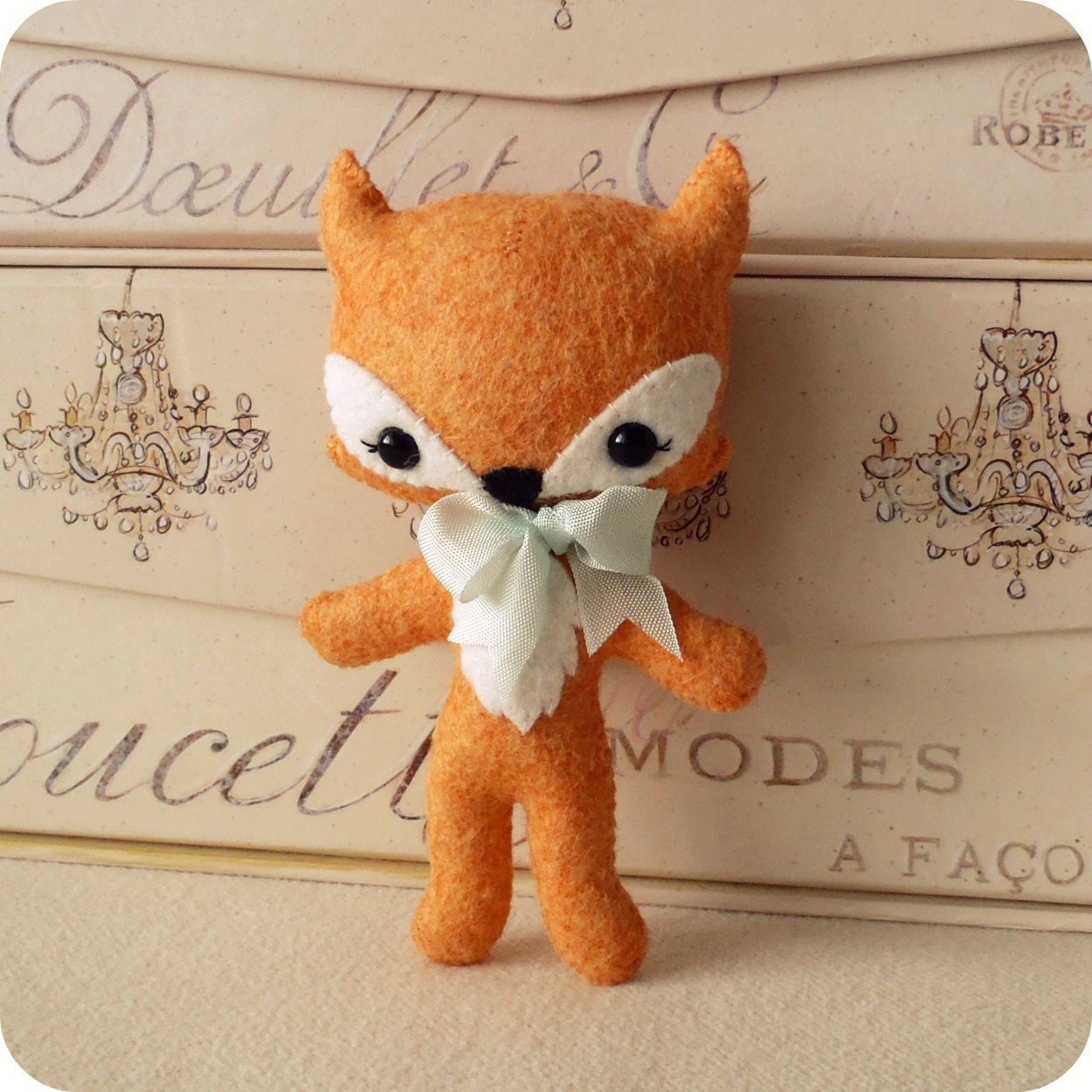 Fox Pattern, Plush Fox Pattern, Pattern Kit, Easy to Sew Pattern, Plushie Pattern, Toy Pattern
