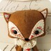 Woodland Fox PDF Pattern