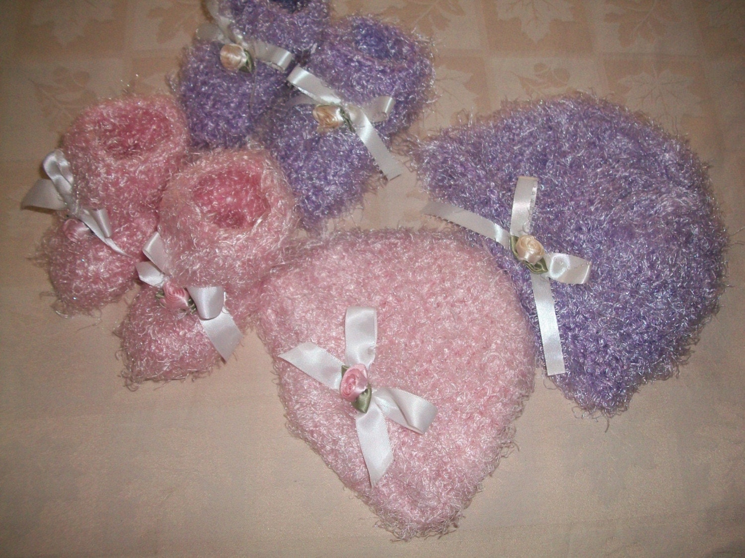 Crochet Hat and Booties