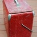 Vintage Red Coca Cola Cooler 1950s