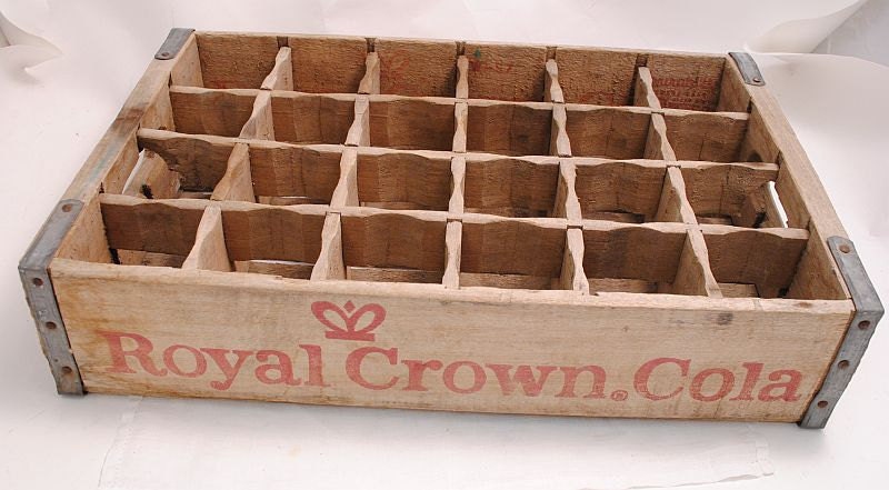 Vintage Royal Crown Cola Crate