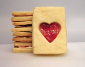VEGAN Sugar Cookies with  Jam and Buttercream