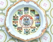 Vintage Ash Tray Canada  Coats Of Arms Souvenir