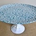 Wedding Gift / Cupcake Stand / Cake Stand-Teal Blue Swirl-As Featured in BRIDES Magazine