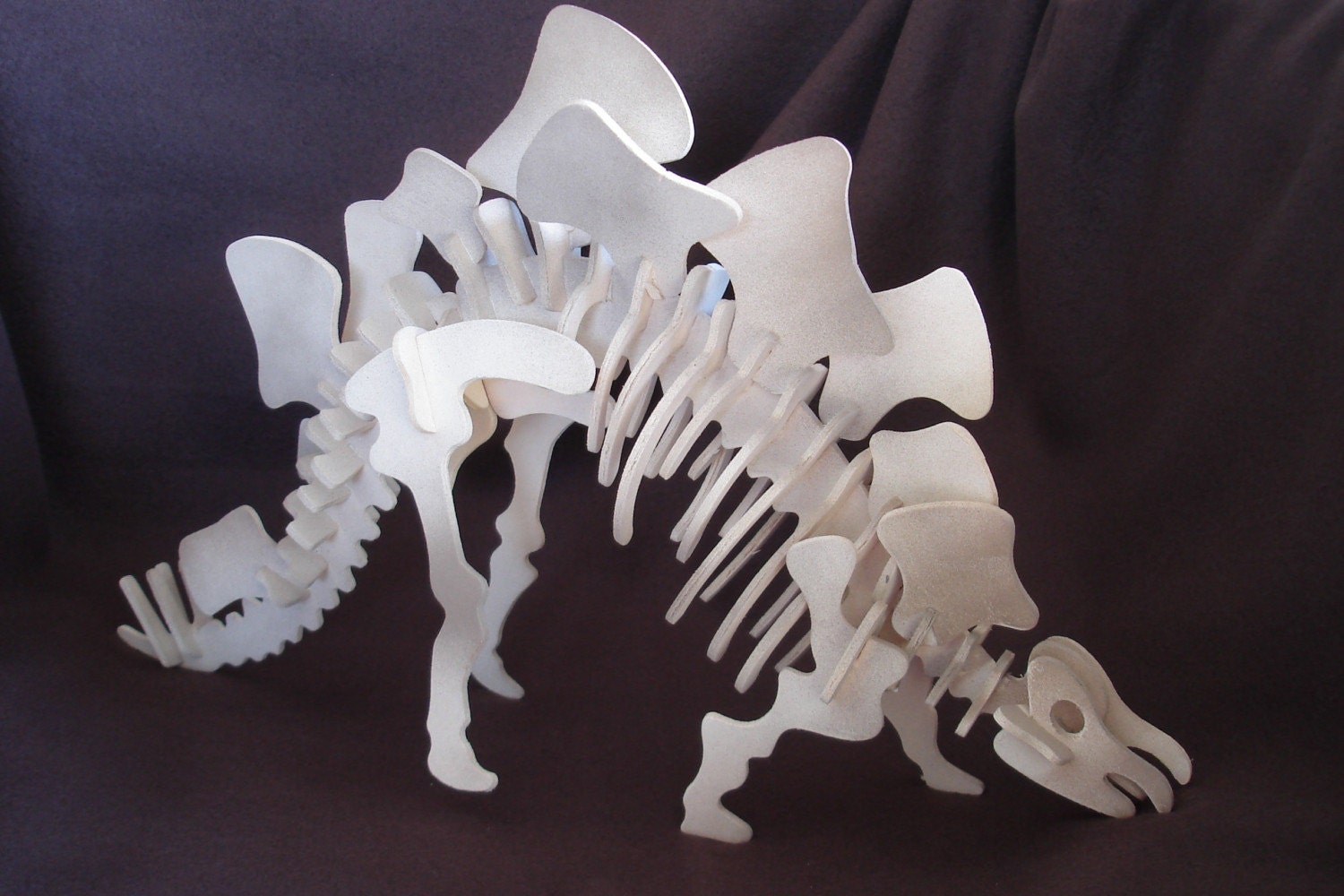 dinosaur skeleton figurine