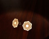 Heptagon Earrings