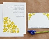 Garden Wedding Invitation and Rsvp