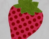 Sweet Summer Strawberries applique