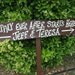 Personalized Your Name on Wood Wedding Sign on Stake Happily Ever After Starts Here Directional Arrow