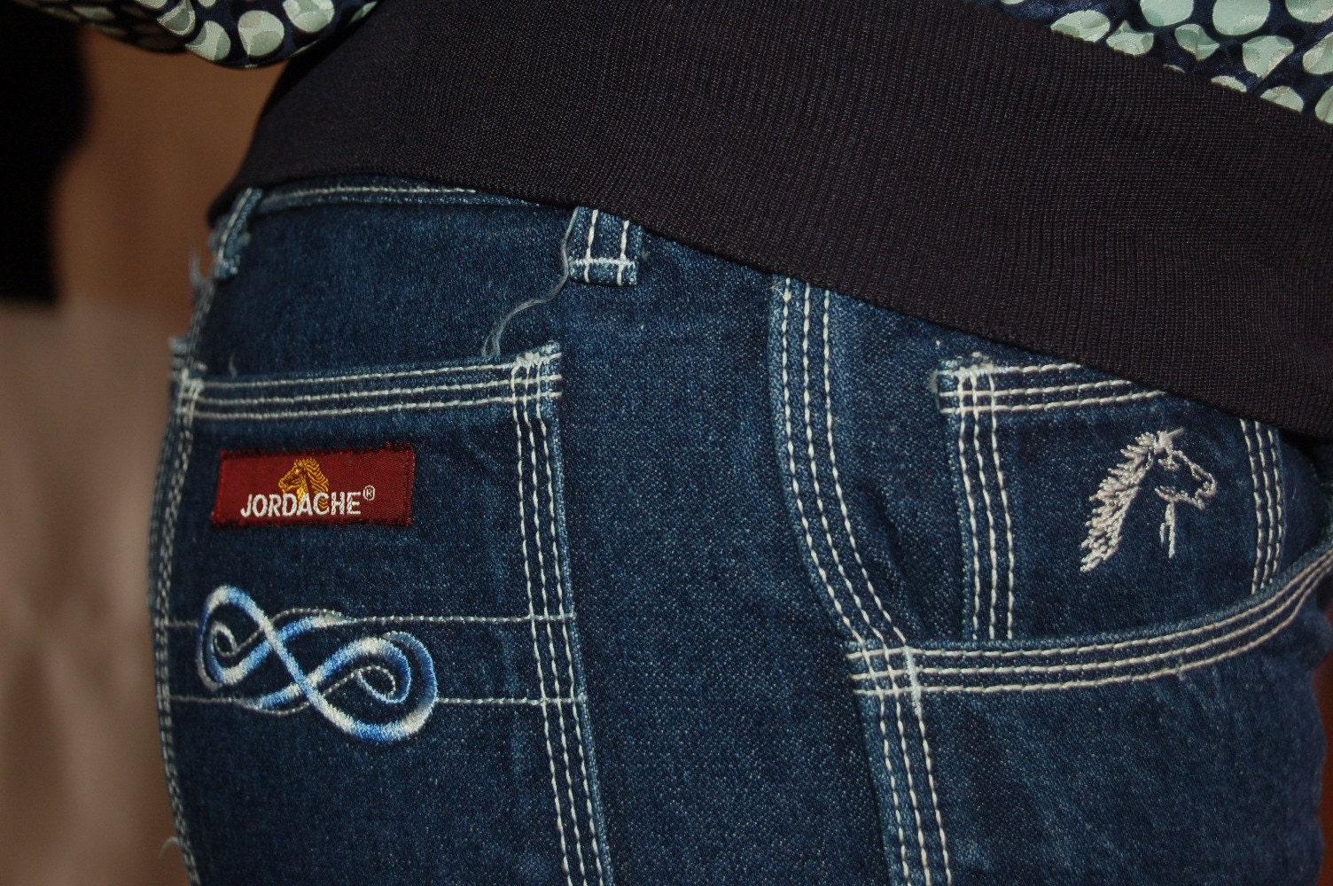 80s Jordache Dark Denim Jeans-So Retro
