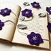 Crochet Flower Garland, Crochet Housewares, Custom Order, in your color choices