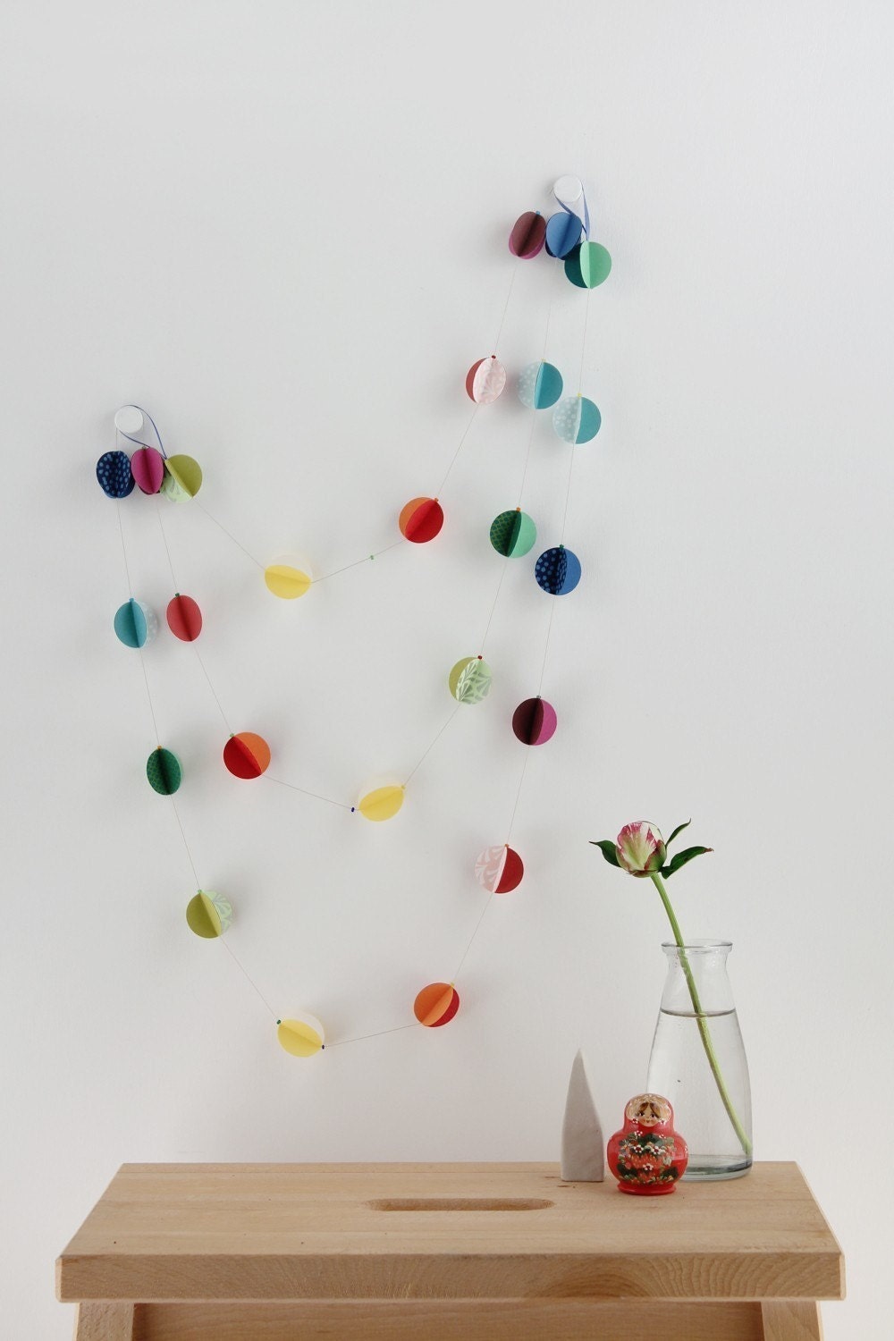 Ball garland - Rainbow