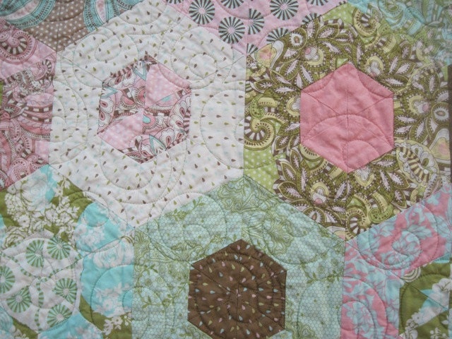 Custom Handmade Baby Quilt Hushabye
