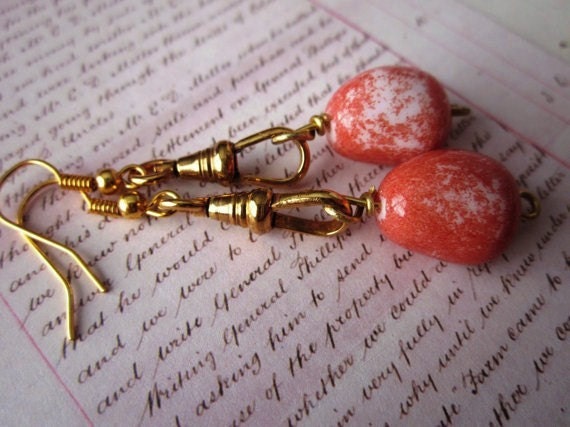 Orange Creme Soda Earrings