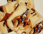 Set of 4 Rodeo Coasters