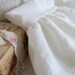 Shabby Chic Pillows The French Prairie Collection Ruffle Pillowcase White Linen