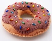 Yummy Chocolate Diet Donut - Felt Magnet