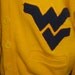 Vintage West Virginia   Mountaineers  University old school   boyfriend school cardigan sweater size..XL