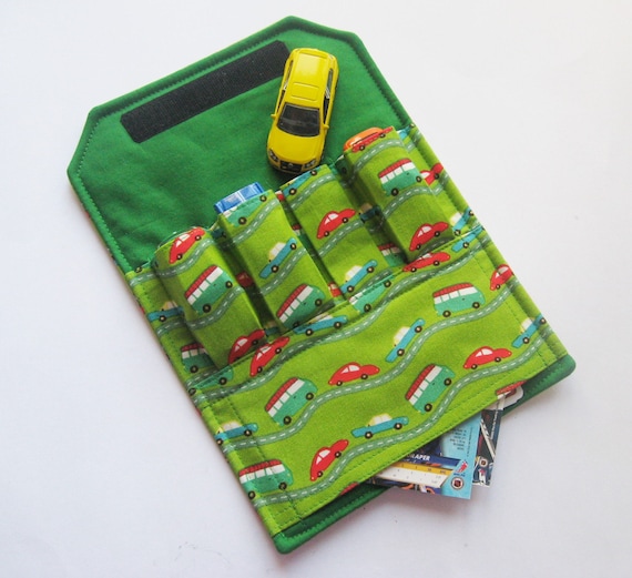 The ORIGINAL Car Wallet with Pocket (holds 4) ... On the road