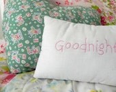 Vintage Handmade Goodnight Heart Pillow Set Il_170x135