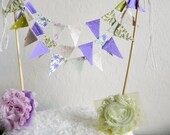 Green Lilac Country Wedding 3 Tier Cake Bunting Decoration Il_170x135