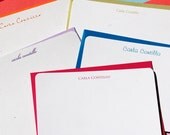 Personalized Notecards / Custom Flat Notes / Thank you note cards / Personalized Stationery