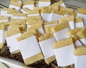 Wedding Favor Handmade Milled Soap - ready to ship