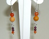 Moukaite earrings