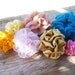 Ribbon Flower tutorial & Fabric flower Instructions "Pompom" Pattern - PDF easy beginner ebook how to make flowers - DIY accessories