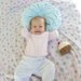 Smocked Round Pillow Tutorial PDF pattern - Instructions -DIY ebook - how to - Vintage style decorative pillow